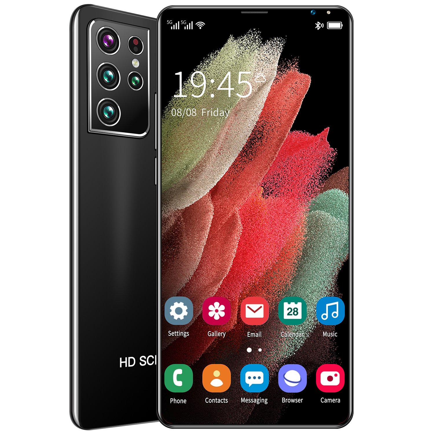Super low price hot selling cross-border S21 Ultra Android phone 5.5 inch high-definition pixel large screen 3G 4G 5G smartphone
